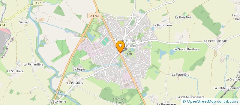 localisation de l'entreprise SCI MIA-LUNA à MONTAIGU-VENDEE