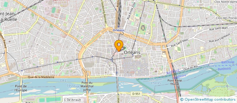 localisation de l'entreprise SCI MIA-MOR à ORLEANS