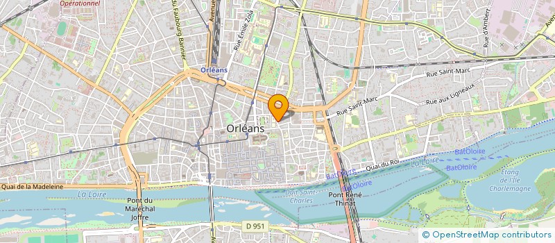 localisation de l'entreprise SCI MIAGE à ORLEANS