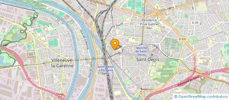 localisation de l'entreprise SCI MIAH SB  SAINT-DENIS