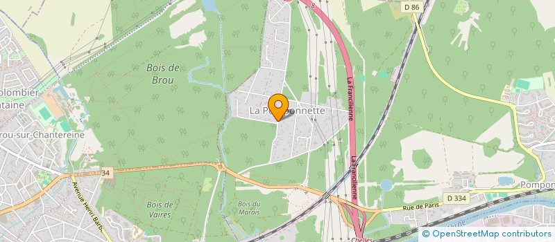localisation de l'entreprise SCI MIAL à POMPONNE