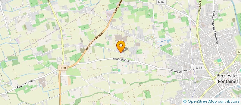 localisation de l'entreprise SCI MIALET  PERNES-LES-FONTAINES