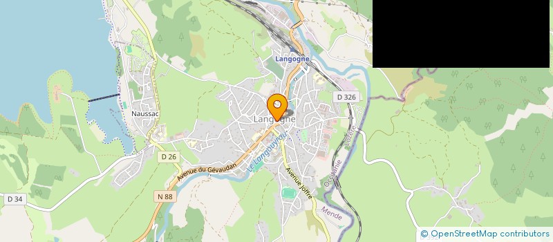 localisation de l'entreprise SCI MIALHE  LANGOGNE