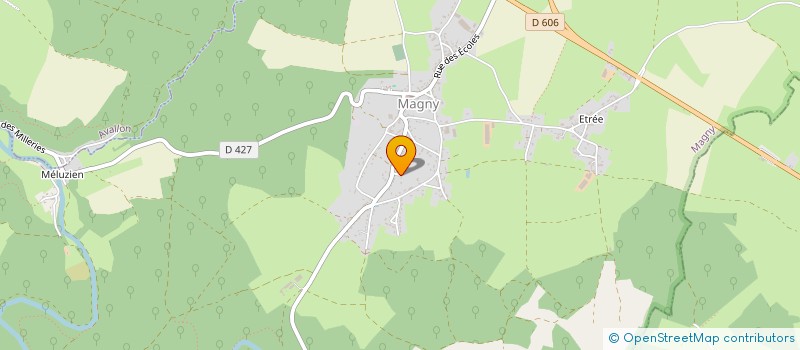 localisation de l'entreprise SCI MIALON.M à MAGNY