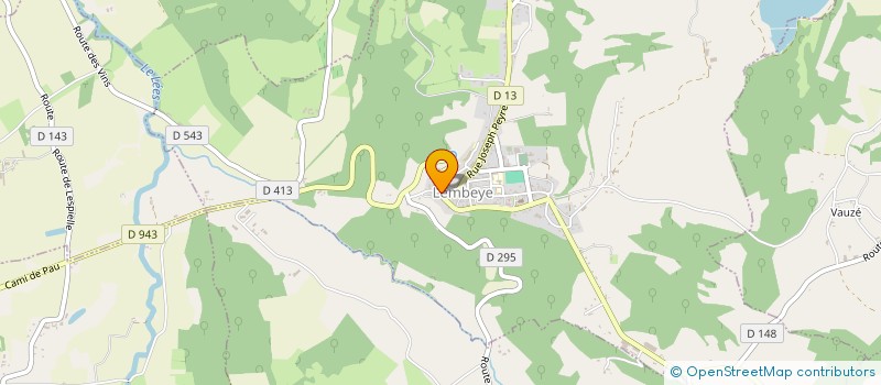 localisation de l'entreprise SCI MIAMATTIA  LEMBEYE