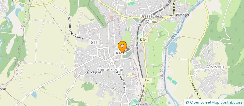 localisation de l'entreprise SCI MIAMI  SAINTE-FLORINE