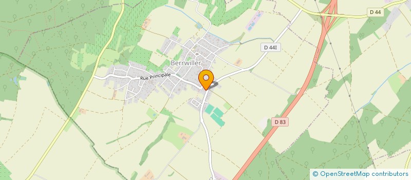 localisation de l'entreprise SCI MIAMI  BERRWILLER