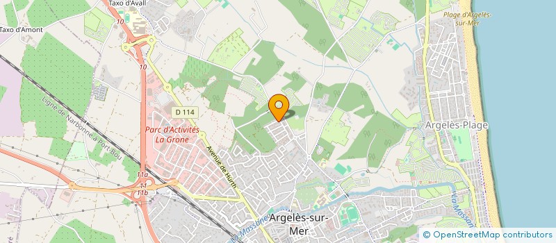 localisation de l'entreprise SCI MIAMI à ARGELES-SUR-MER