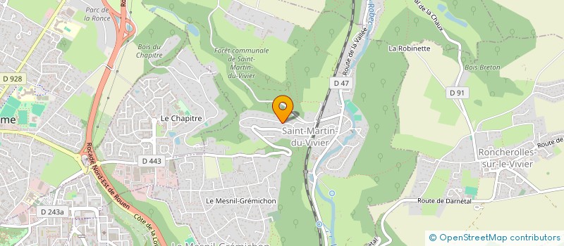 localisation de l'entreprise SCI MIAMI  SAINT-MARTIN-DU-VIVIER