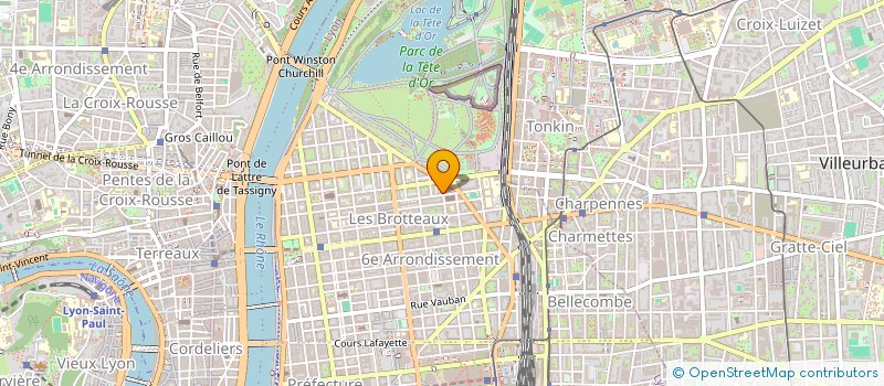 localisation de l'entreprise SCI MIARGANE  LYON