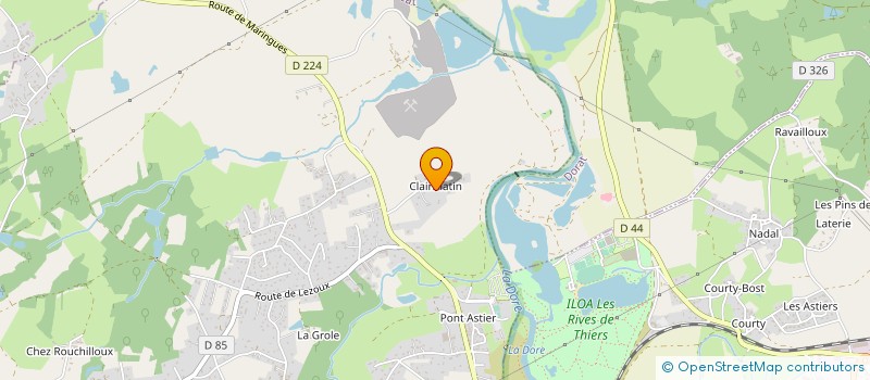 localisation de l'entreprise SCI MIASOSA  ORLEAT