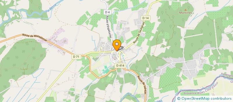 localisation de l'entreprise SCI MIC  GRIGNAN