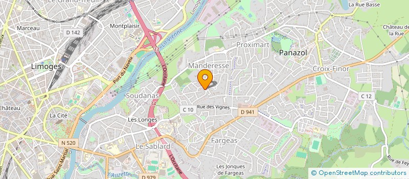 localisation de l'entreprise SCI MIC à PANAZOL
