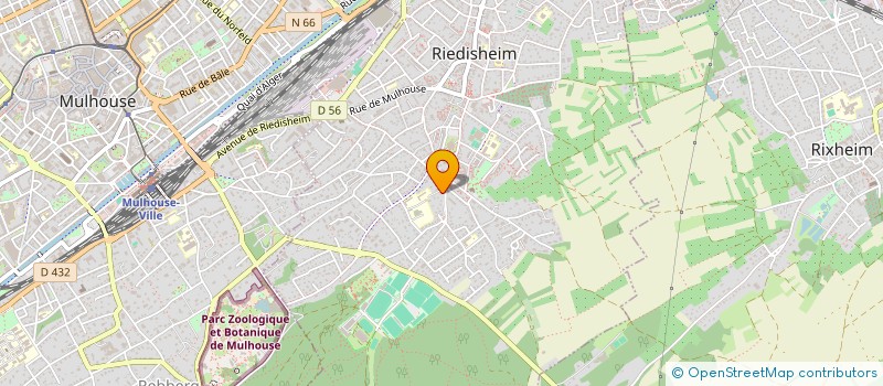 localisation de l'entreprise SCI MIC.M.  RIEDISHEIM