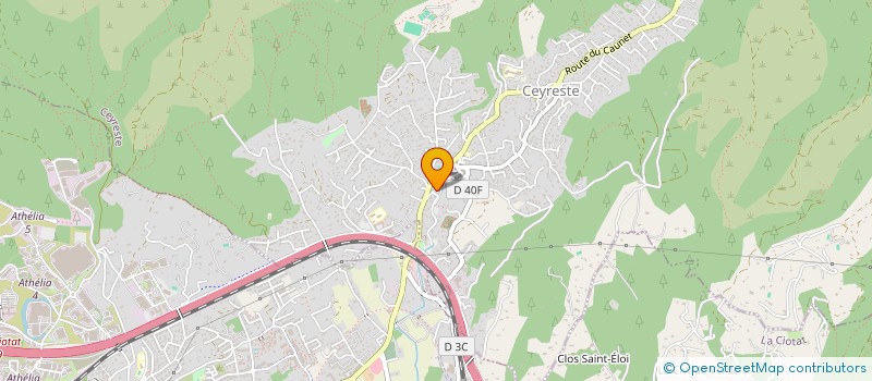 localisation de l'entreprise SCI MIC STESS à CEYRESTE