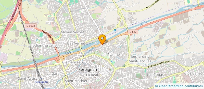 localisation de l'entreprise SCI MICA à PERPIGNAN