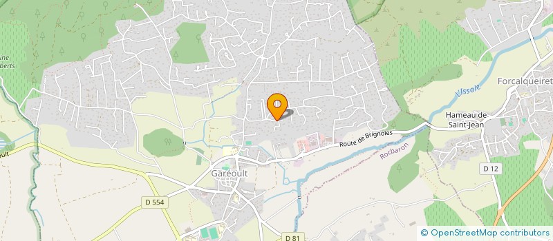 localisation de l'entreprise SCI MICA  GAREOULT