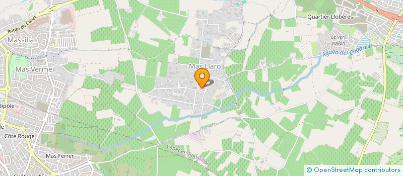 localisation de l'entreprise SCI MICA  PERPIGNAN