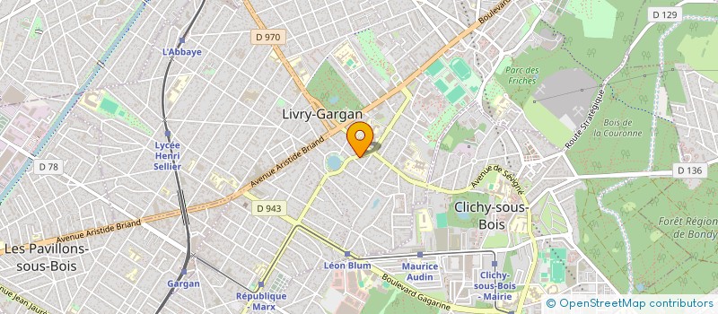 localisation de l'entreprise SCI MICA à LIVRY-GARGAN