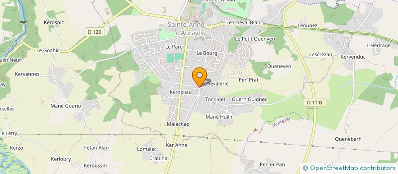 localisation de l'entreprise SCI MICA  SAINTE-ANNE-D'AURAY