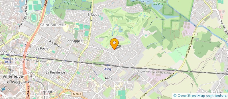 localisation de l'entreprise SCI MICALOC à VILLENEUVE-D'ASCQ