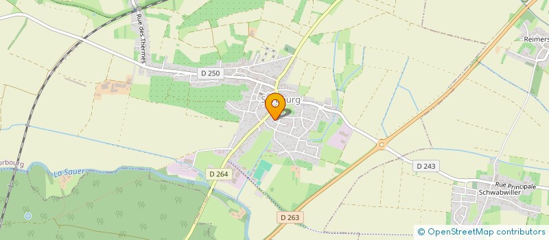 localisation de l'entreprise SCI MICASA  SURBOURG