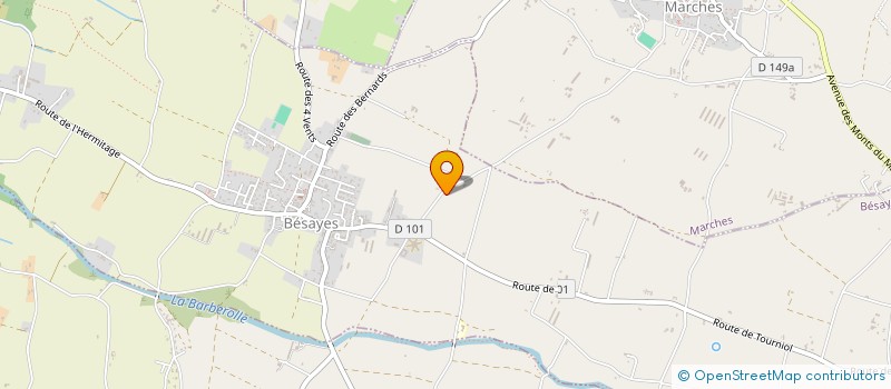 localisation de l'entreprise SCI MICELI ALEIXANDRI IMMOBILI  BOURG-DE-PEAGE