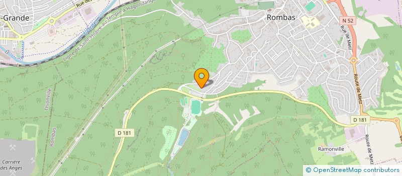 localisation de l'entreprise SCI MICEMA 2  ROMBAS