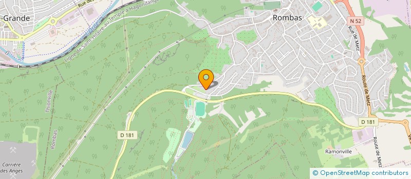 localisation de l'entreprise SCI MICEMA  ROMBAS