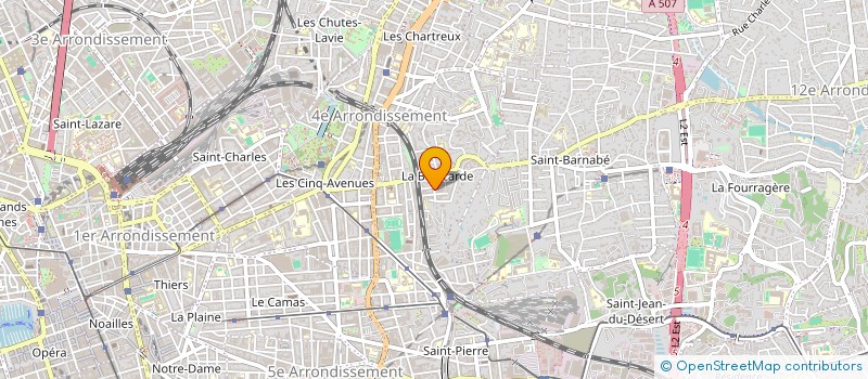 localisation de l'entreprise SCI MICHA à MARSEILLE
