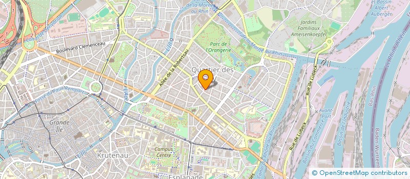 localisation de l'entreprise SCI MICHA à STRASBOURG