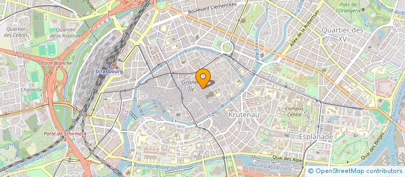 localisation de l'entreprise SCI MICHAL  STRASBOURG