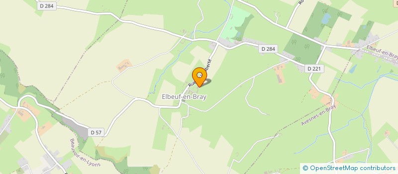 localisation de l'entreprise SCI  MICHALAK  ELBEUF-EN-BRAY