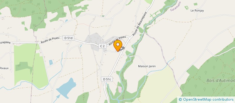 localisation de l'entreprise SCI MICHALLON  POMMIER-DE-BEAUREPAIRE