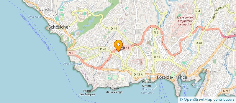 localisation de l'entreprise SCI MICHALON à FORT-DE-FRANCE