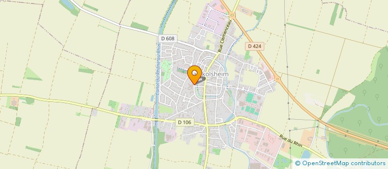 localisation de l'entreprise SCI MICHAN  ELSENHEIM