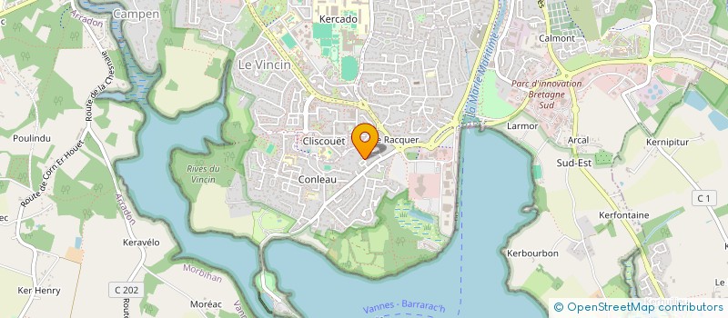 localisation de l'entreprise SCI MICHARD à VANNES