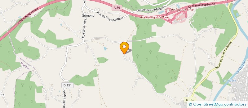 localisation de l'entreprise SCI MICHE  SAINT-PANTALEON-DE-LARCHE