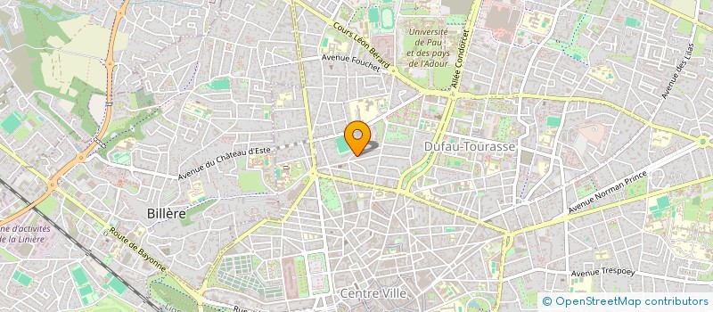 localisation de l'entreprise SCI MICHEL à PAU