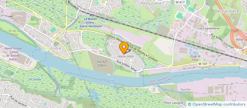 localisation de l'entreprise SCI MICHEL  INDRE