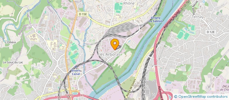 localisation de l'entreprise SCI MICHEL  GRIGNY