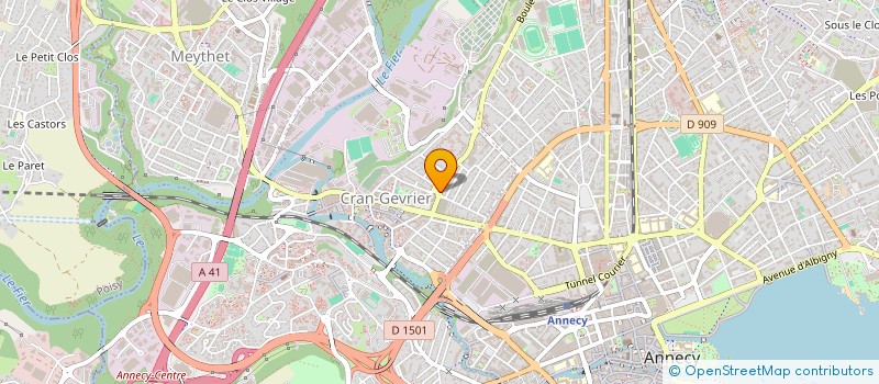 localisation de l'entreprise SCI MICHEL à ANNECY