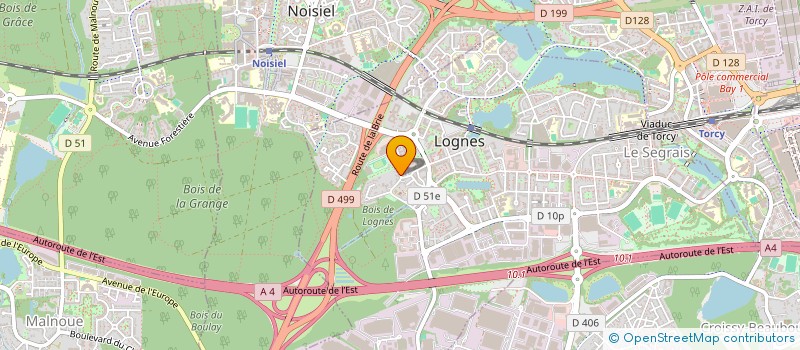 localisation de l'entreprise SCI MICHEL  LOGNES
