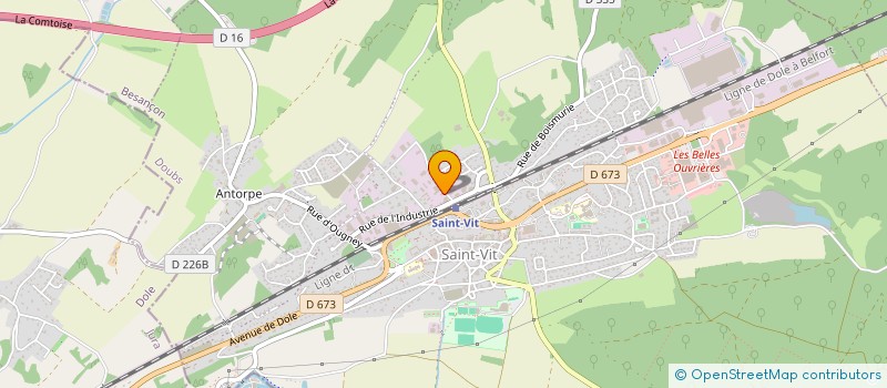 localisation de l'entreprise SCI MICHEL  SAINT-VIT