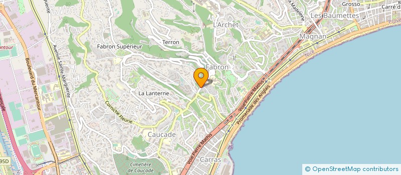 localisation de l'entreprise SCI MICHEL à NICE