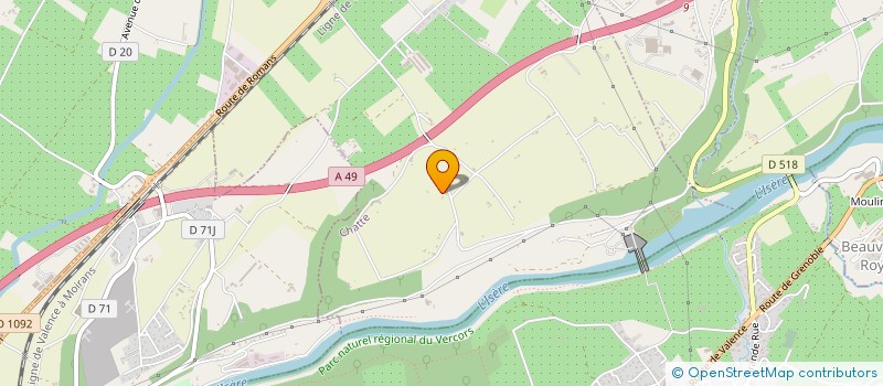 localisation de l'entreprise SCI MICHEL  CHATTE