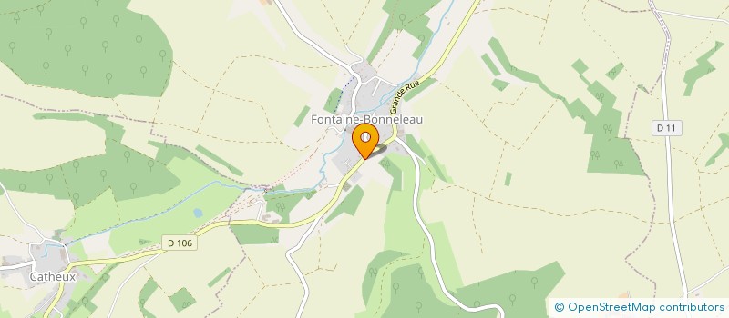 localisation de l'entreprise SCI MICHEL  FONTAINE-BONNELEAU