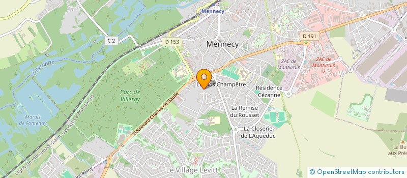 localisation de l'entreprise SCI MICHEL ANGE à MENNECY