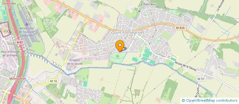 localisation de l'entreprise SCI MICHEL ANGE  BAGNERES-DE-BIGORRE