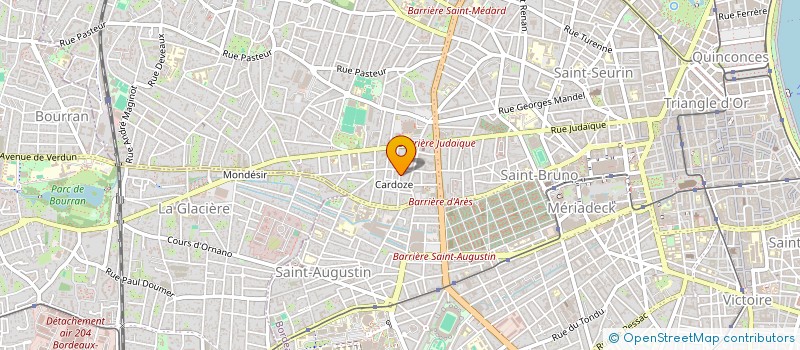 localisation de l'entreprise SCI MICHEL BINOCHE 3  BORDEAUX